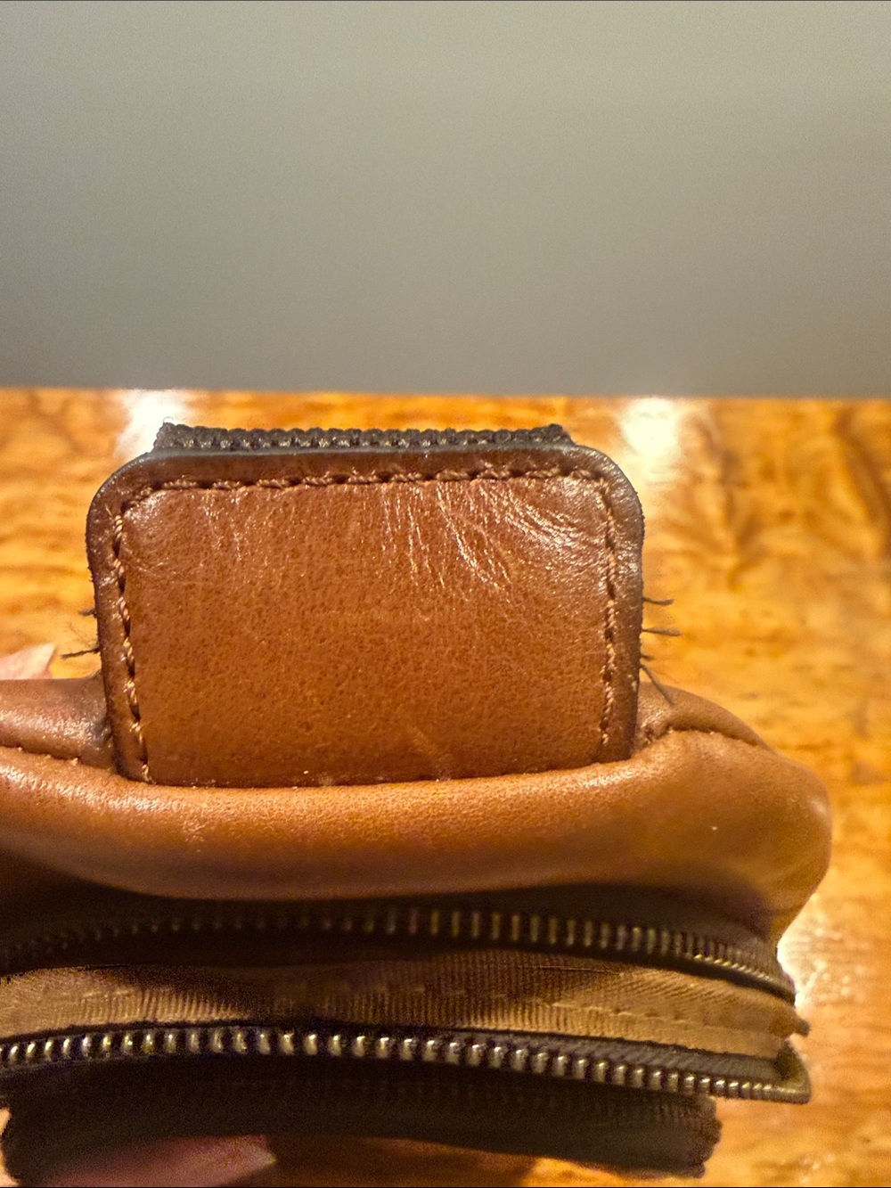 Patricia Nash Brown Leather Sling Bag - Casual Everyday Carry - Picture 6 of 10